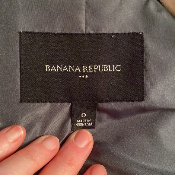 NWOT Banana Republic Blazer Sequins 3/4 Sleeves Size 0 - Picture 3 of 4